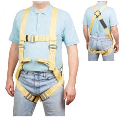 Привязь страховочная СПР-02-Т (BG) огнеупорная купить в Красноярске по низкой цене