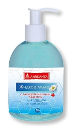Жидкое мыло АЛИРАНТА с антибактериальным эффектом 250 мл (дозатор) купить в Красноярске по низкой цене Жидкое мыло АЛИРАНТА с антибактериальным эффектом 250 мл (дозатор) купить в Красноярске по низкой цене