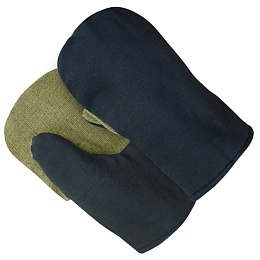 Рукавицы утепленные (ватин) с брезентовым наладонником (х/б) купить в Красноярске по низкой цене