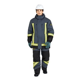 Костюм мужской зимний МАСТОЙЛ (куртка/пк) 1 класс защиты от нефти купить в Красноярске по низкой цене