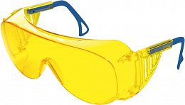 Очки защитные открытые О45 ВИЗИОН желтые 14513 купить в Красноярске по низкой цене