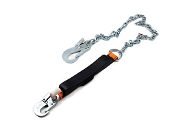 Строп 2аГ (цепь сталь/аморт./2карабина) купить в Красноярске по низкой цене Строп 2аГ (цепь сталь/аморт./2карабина) купить в Красноярске по низкой цене