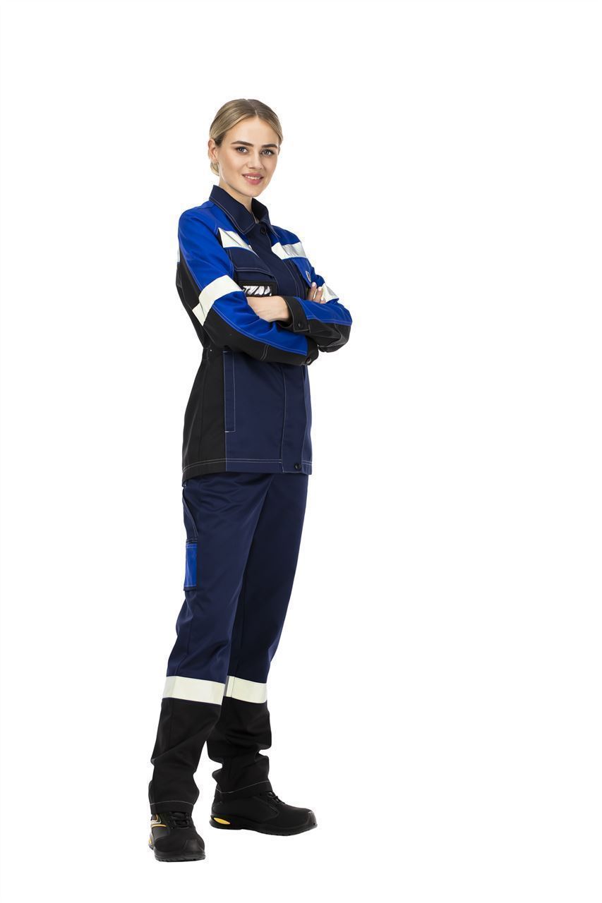 Костюм женский летний ВИВАТ синий /васильковый (Куртка+брюки) купить в Красноярске по низкой цене Костюм женский летний ВИВАТ синий /васильковый (Куртка+брюки) купить в Красноярске по низкой цене