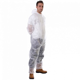 Комбинезон "Каспер" одноразовый 35-40гр/м2 купить в Красноярске по низкой цене Комбинезон "Каспер" одноразовый 35-40гр/м2 купить в Красноярске по низкой цене