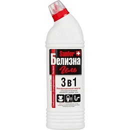 Многофункциональное средство "Санфор" белизна гель 3в1 с хлором. 500г. купить в Красноярске по низкой цене Многофункциональное средство "Санфор" белизна гель 3в1 с хлором. 500г. купить в Красноярске по низкой цене