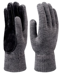 Перчатки АКТАШ® PRO двойные со спилковым наладонником купить в Красноярске по низкой цене