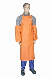 Фартук рыбообработчика FISHERMAN'S WPL оранжевый купить в Красноярске по низкой цене