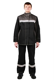 Костюм от повышенных температур КС43, 3-й класс защиты (куртка+брюки) купить в Красноярске по низкой цене Костюм от повышенных температур КС43, 3-й класс защиты (куртка+брюки) купить в Красноярске по низкой цене