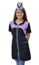 Халат Мимоза син/сирень купить в Красноярске по низкой цене Халат Мимоза син/сирень купить в Красноярске по низкой цене