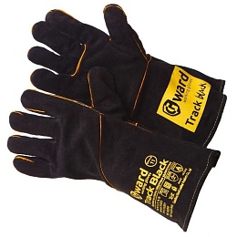 Краги Gward Track Black из спилка черного цвета с широким раструбом, длина 35 см XY073 купить в Красноярске по низкой цене Краги Gward Track Black из спилка черного цвета с широким раструбом, длина 35 см XY073 купить в Красноярске по низкой цене