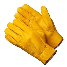 Перчатки GWARD FORCE ЗОЛОТИСТЫЕ (Force GOLD) кожаные перчатки анатомического кроя, XY276 купить в Красноярске по низкой цене