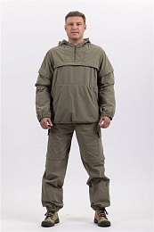 Костюм мужской летний противоэнцефалитный  КЛЕЩ СТОП хаки (куртка+брюки) купить в Красноярске по низкой цене