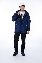 Куртка мужская зимняя БРОДЕКС KW 215, синий купить в Красноярске по низкой цене Куртка мужская зимняя БРОДЕКС KW 215, синий купить в Красноярске по низкой цене