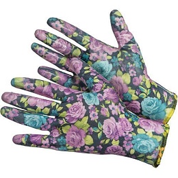 Перчатки GWARD VIOLET нейлоновые (N4001) 13 класс с нитрил покр купить в Красноярске по низкой цене