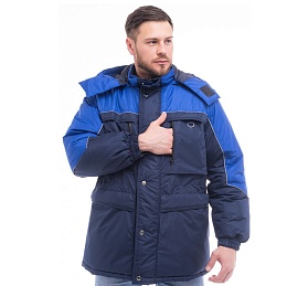 Куртка мужская зимняя ВЕГА т.синий/василек купить в Красноярске по низкой цене Куртка мужская зимняя ВЕГА т.синий/василек купить в Красноярске по низкой цене